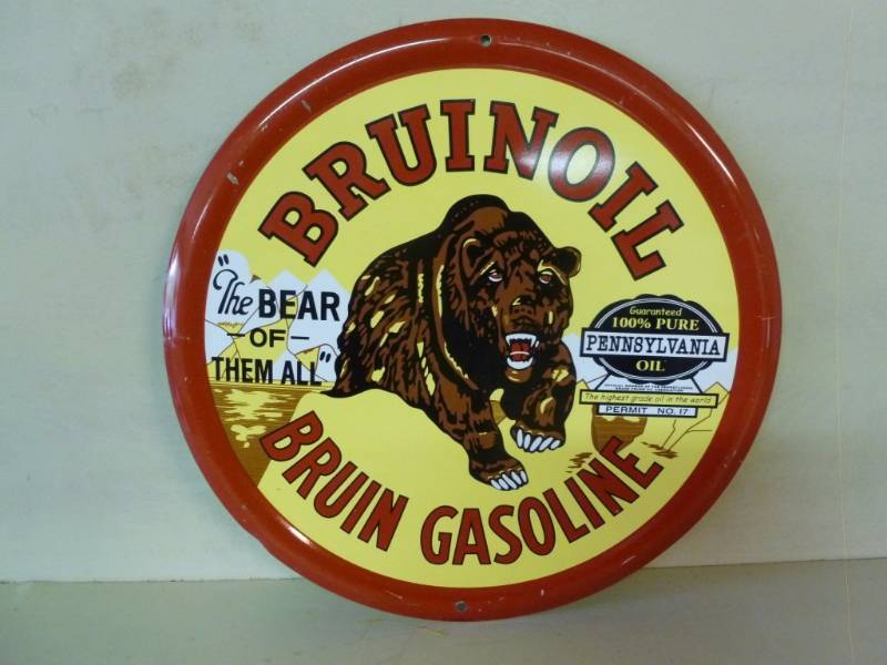 lot 16 image: Metal Sign