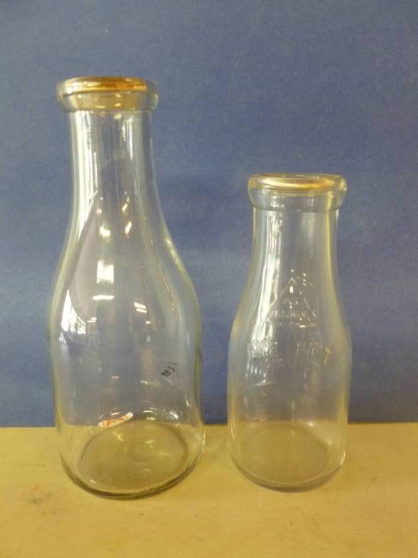 lot 92 image: Vintage Milk Bottles