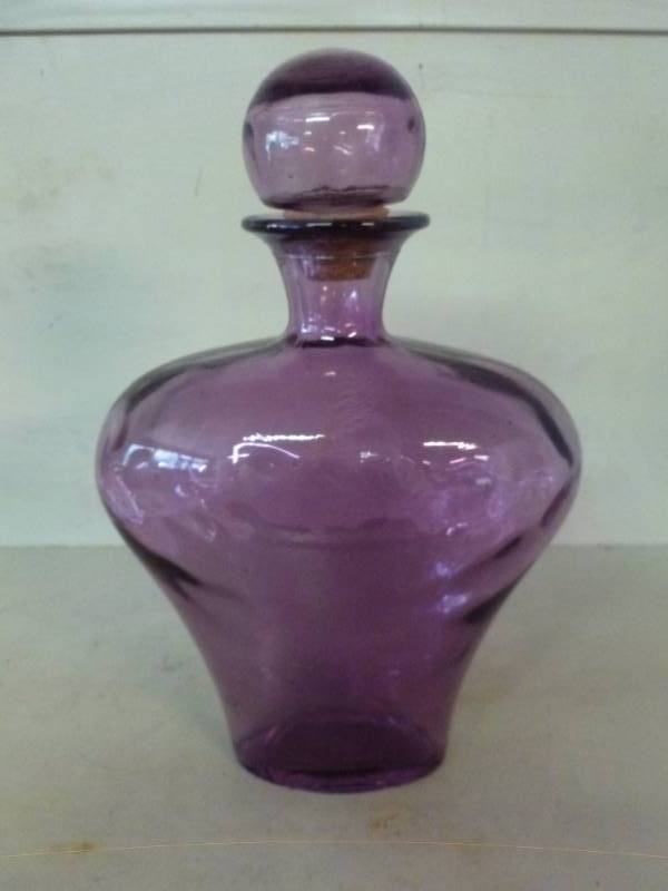 lot 148 image: Glass Wine Decanter