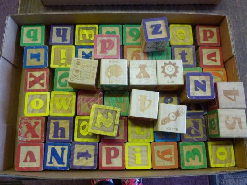 lot 169 image: Wooden Blocks