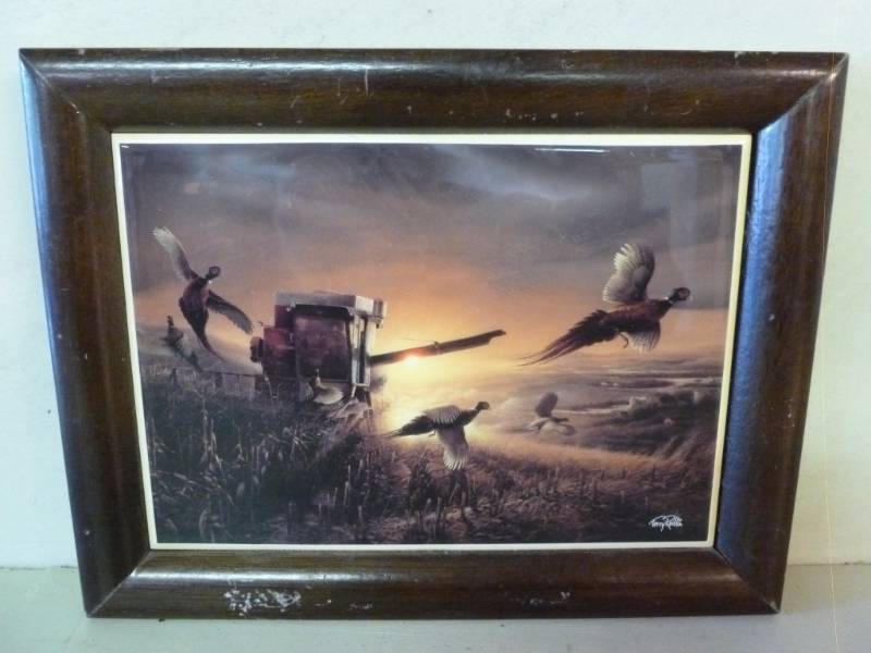lot 192 image: Terry Redlin Picture Tile