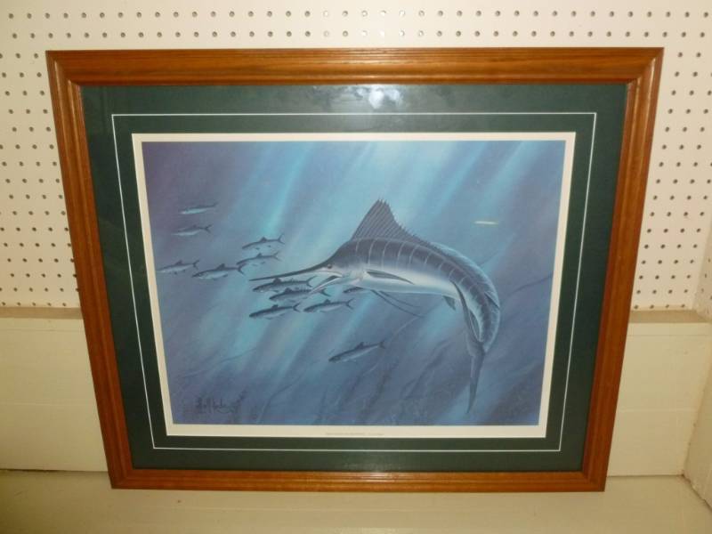 lot 198 image: Les Kouba Print