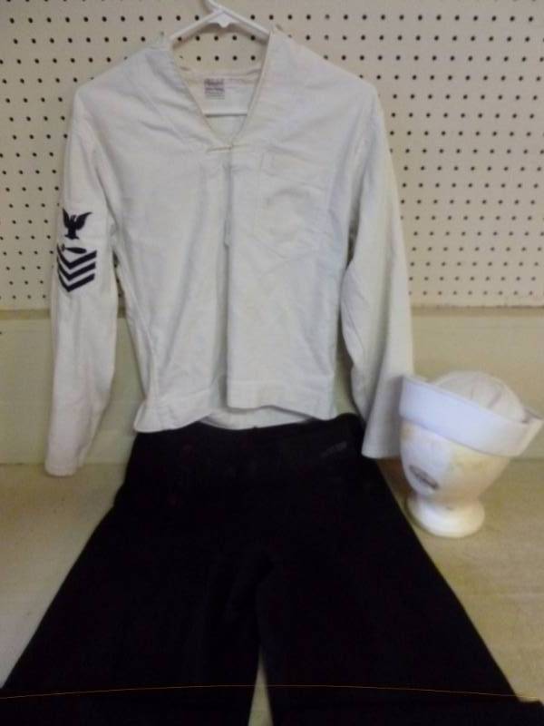 lot 215 image: WWII Navy Uniform