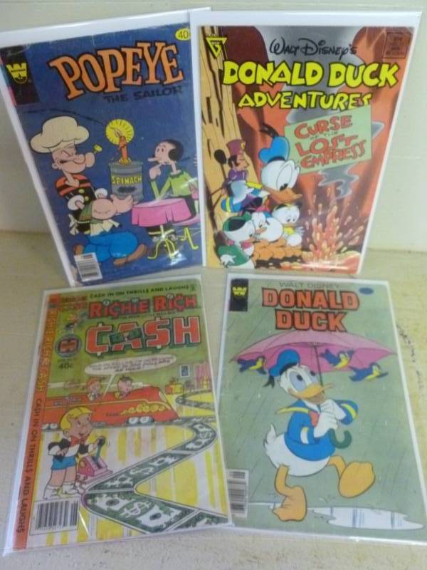 lot 221 image: Vintage Comic Books