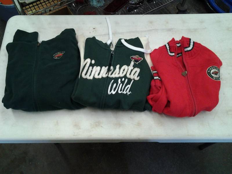 3 Minnesota Wild Zip-Up SM