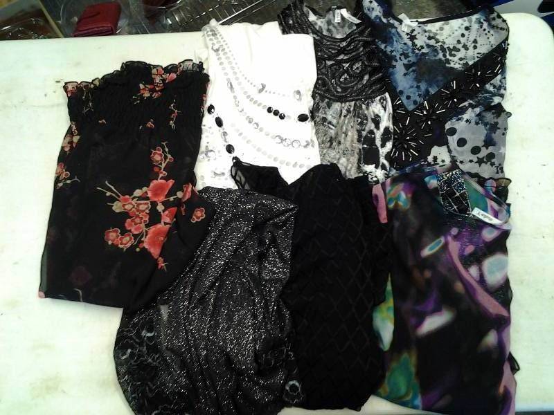 Assorted Maurices Dress Tops SM (7 In All)