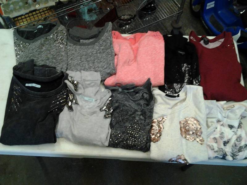 10 Long Sleeve Embellished Tops SM