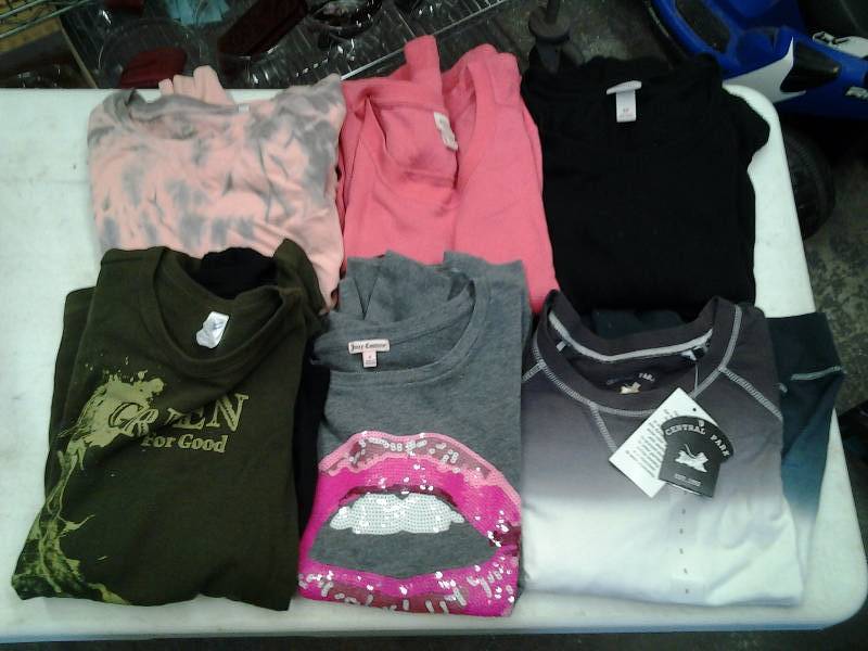 Box Lot Of Long Sleeve Casual Tops Size S