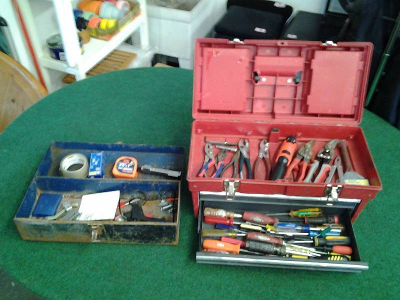 2 Tool Boxes With Contents