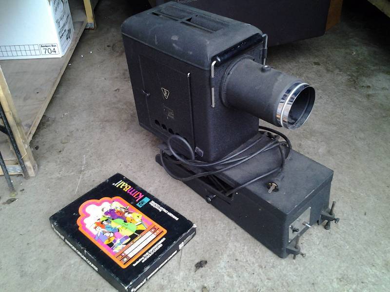 Baush & Lomb Optical Projector (Old) & Organ Music