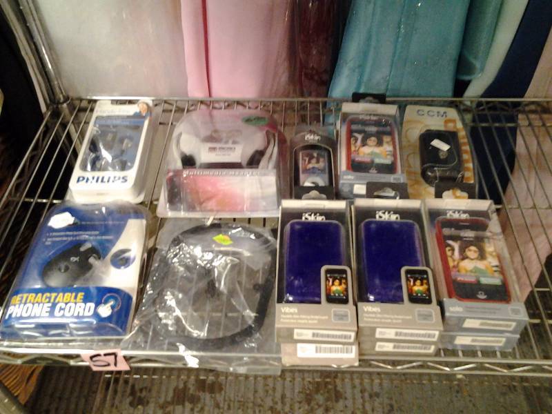 Lot Of New Phone Cases, Headset, Handsfree, Retractable Phone Cord