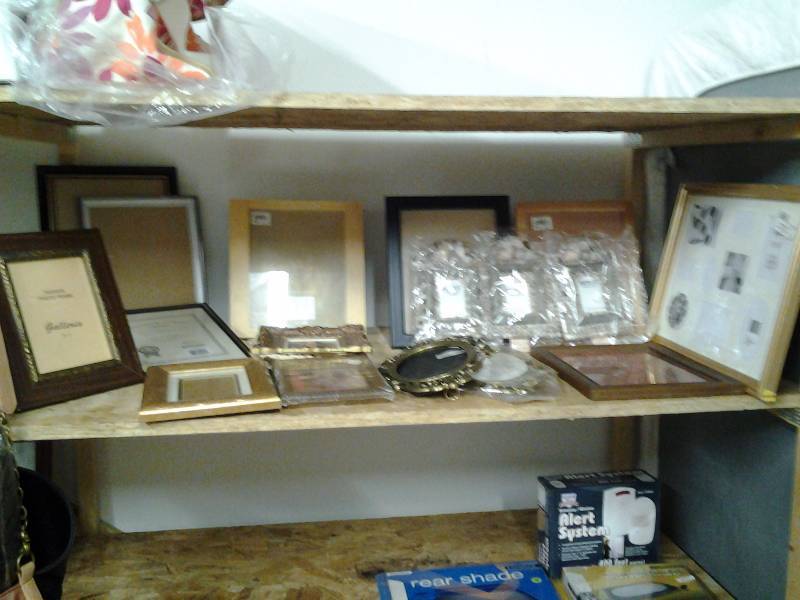 Large Lot Of Picture Frames (Some New)