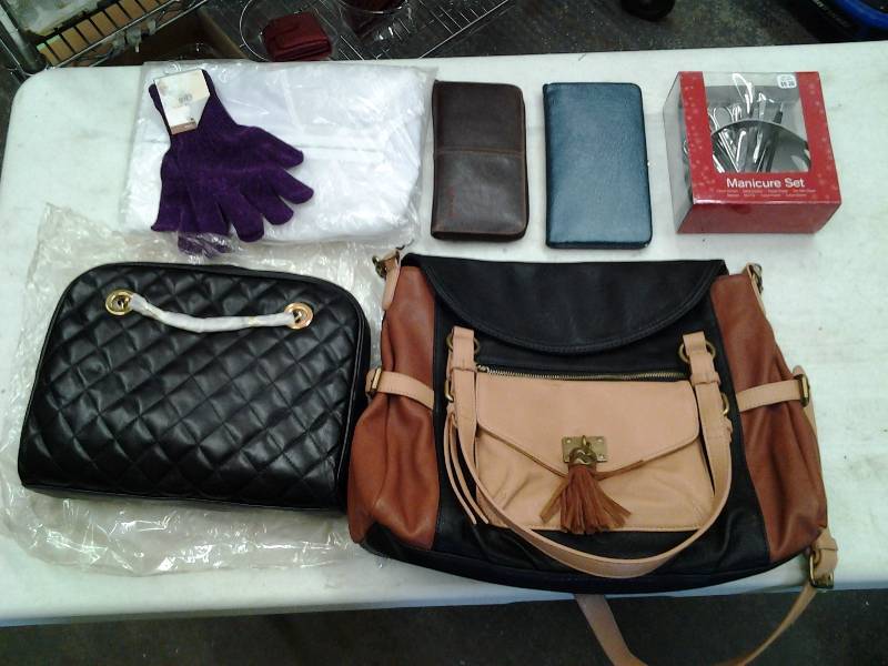 Purses, Wallets, Gloves, Manicure Set