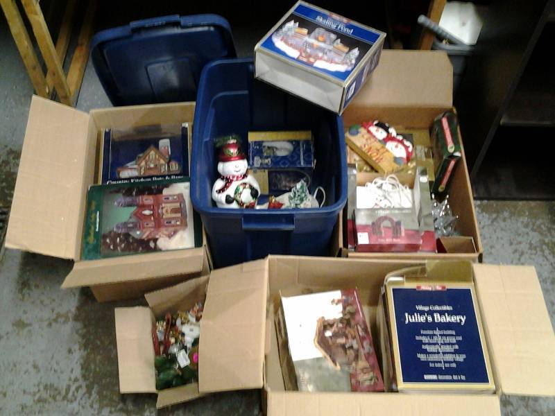 Large Lot Of Christmas Related