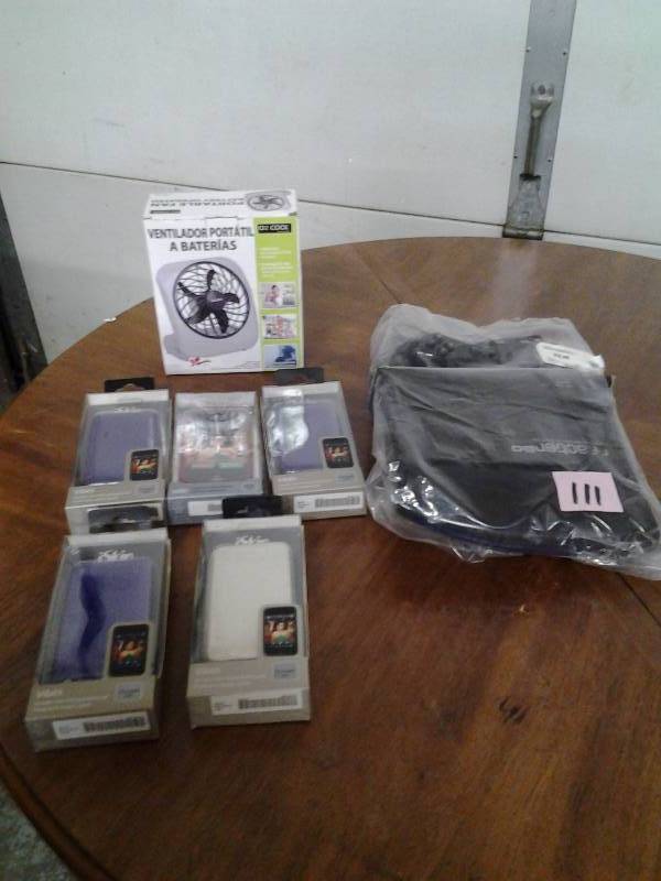 Assortment Of NEW Cell Phone Cases, Portable Fan, Reactor 60 Wireless Game System