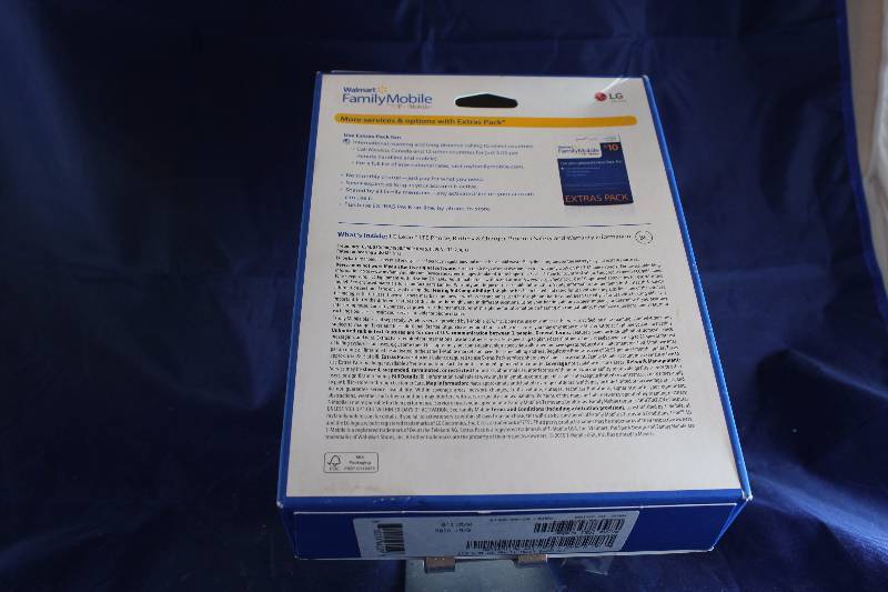 lot L72-225 image: Walmart Family LG Leon Prepaid Phone RETAIL $75 (C1)