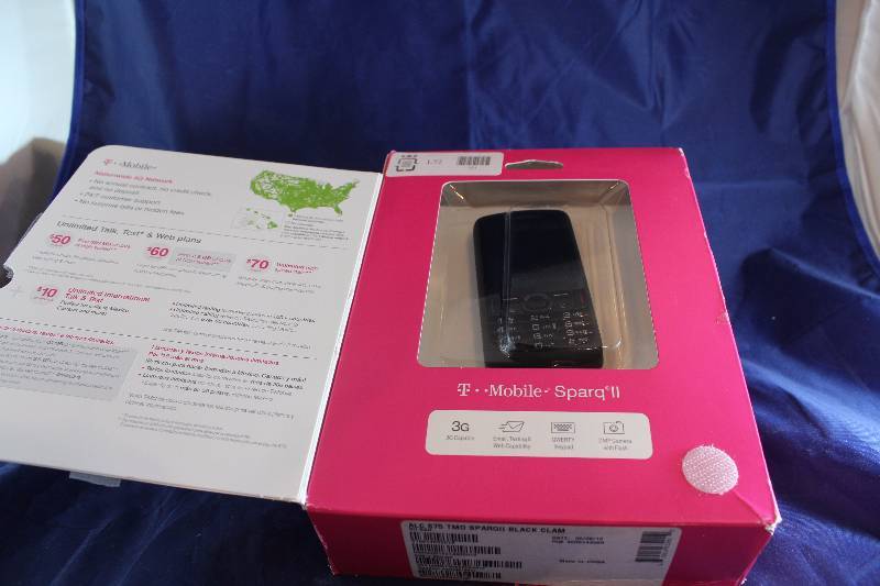 lot L72-101 image: T-Mobile Prepaid Sparq II RETAIL VALUE $20 (C1)