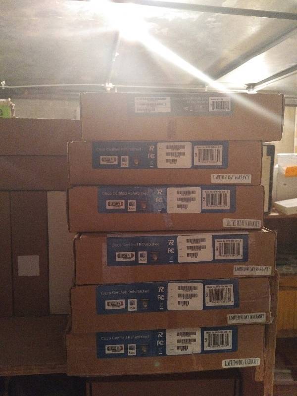 lot L45-M10 image: Lot of 50 Cisco M10-RM Routers (C7) RETAIL VALUE $1500 (C7)