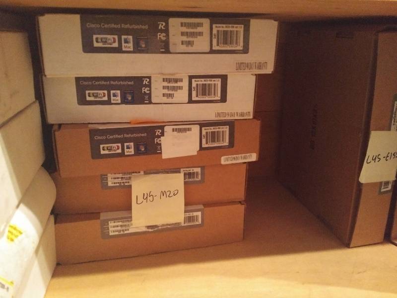 lot L45-M20 image: Lot of 5 Cisco M20-RM Routers (C7) RETAIL VALUE $120 (C7)