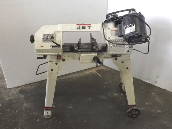 lot 8 image: Heavy Duty Jet VerticalHorizontal Bandsaw
