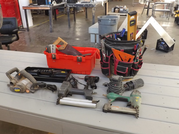 lot 47 image: Large Lot of Packed Tool BucketsBoxes Full of Hand Tools, Power Tools, etc.