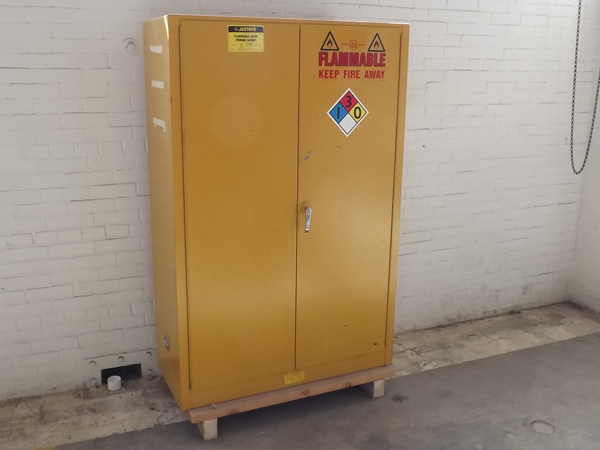 lot 101 image: JUSTRITE Flammable Liquid Safety Storage Cabinet