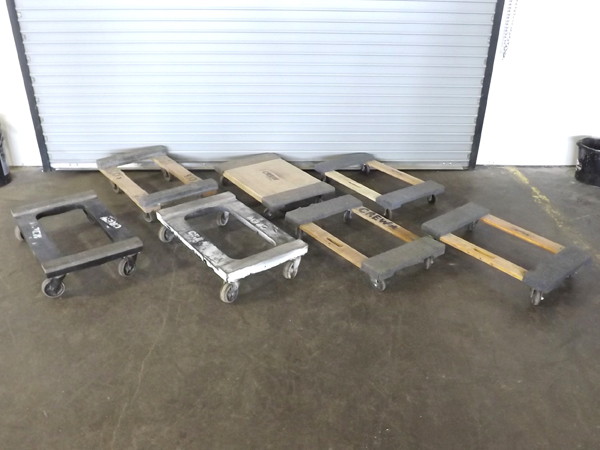 lot 134 image: Lot of 7 Floor Dollies