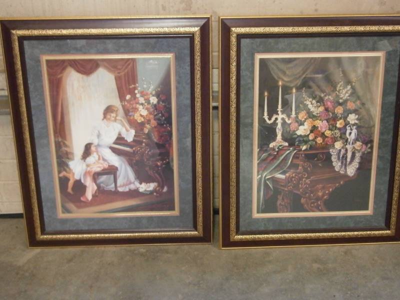 (4) Wall Art & Frames