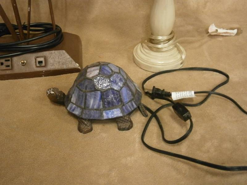 (2) Table Lamps (1) Turtle Nightlight