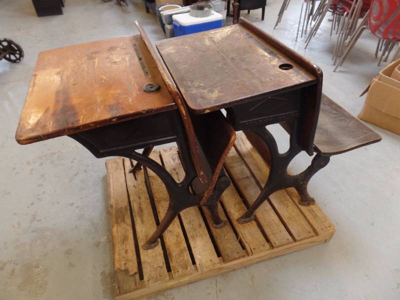 Vintage School Desk