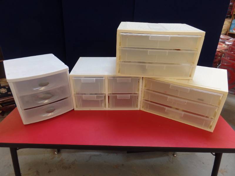 Plastic Bins Lot