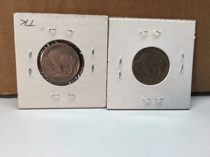 1930 P, S BUFFALO NICKELS