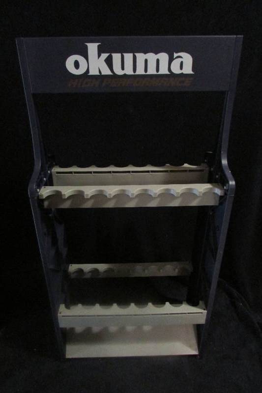 lot 4 image: Okuma Rod Rack