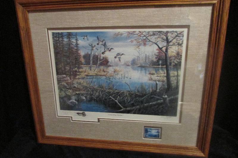 lot 18 image: Ken Zylla Signed Framed Print