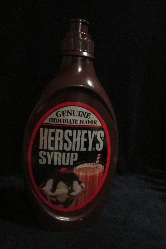 lot 44 image: Hershey Syrup Bottle Bank
