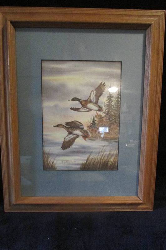 lot 72 image: Waterfowl Art