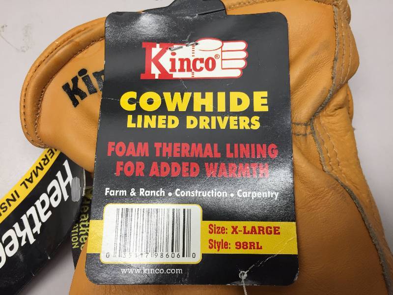 lot 24 image: KINCO FOAM THERMAL LINING XL GLOVES