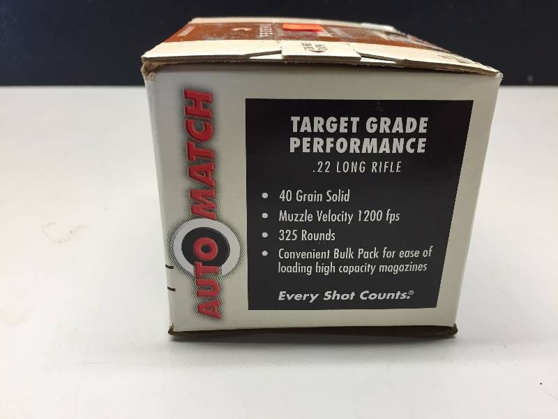 lot 30 image: FEDERAL AMMUNITION .22 LR SHELLS 325 ROUNDS