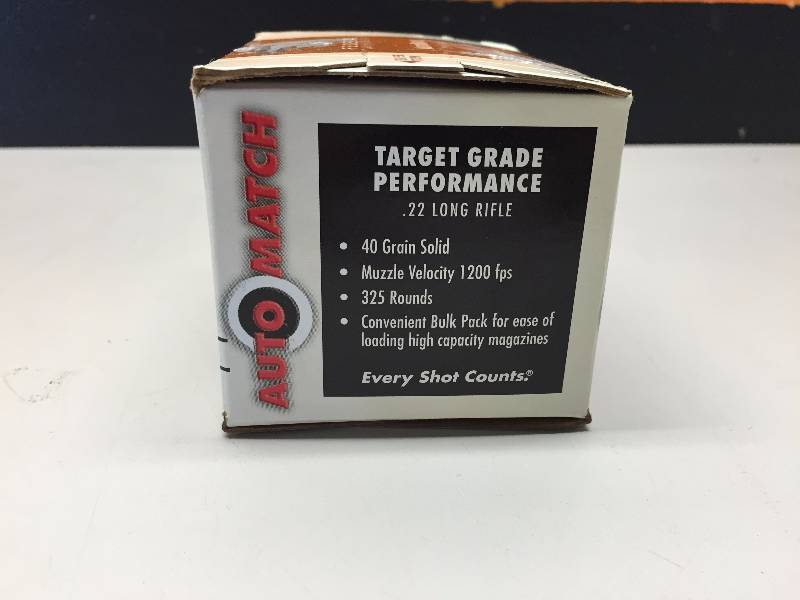 lot 31 image: FEDERAL AMMUNITION .22 LR SHELLS 325 ROUNDS
