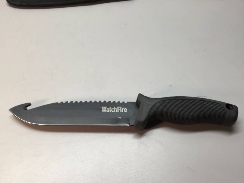 lot 36 image: WATCHFIRE GUT HOOK HUNTING KNIFE