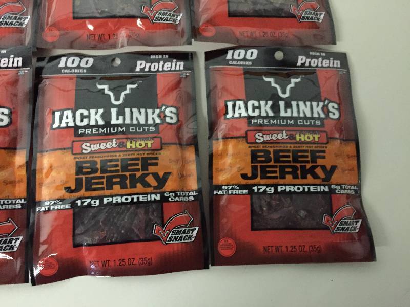 lot 51 image: JACK LINKS SWEET N HOT BEEF JERKY 10 1.25OZ BAGS