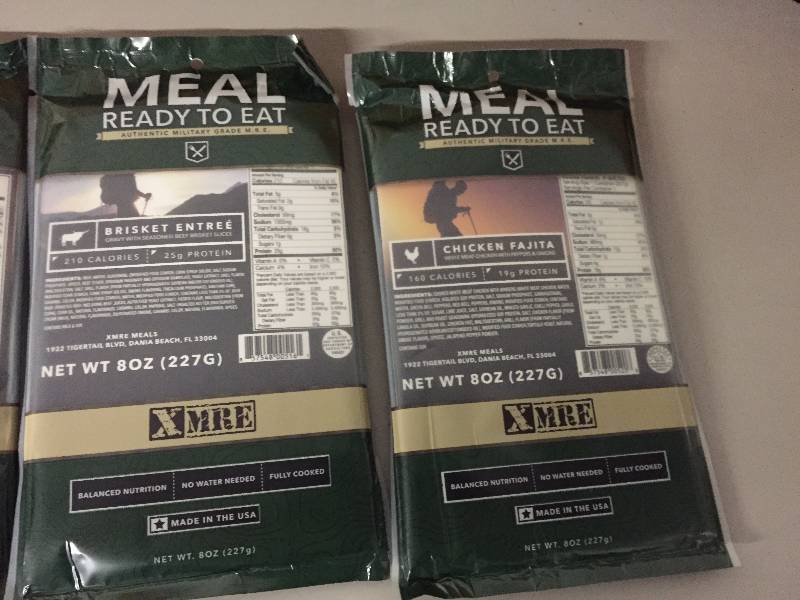 lot 57 image: XMRE MEAL READY TO EAT (4)