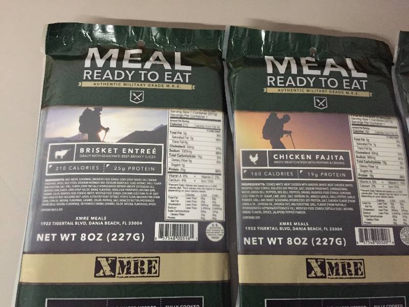 lot 59 image: XMRE MEAL READY TO EAT (4)