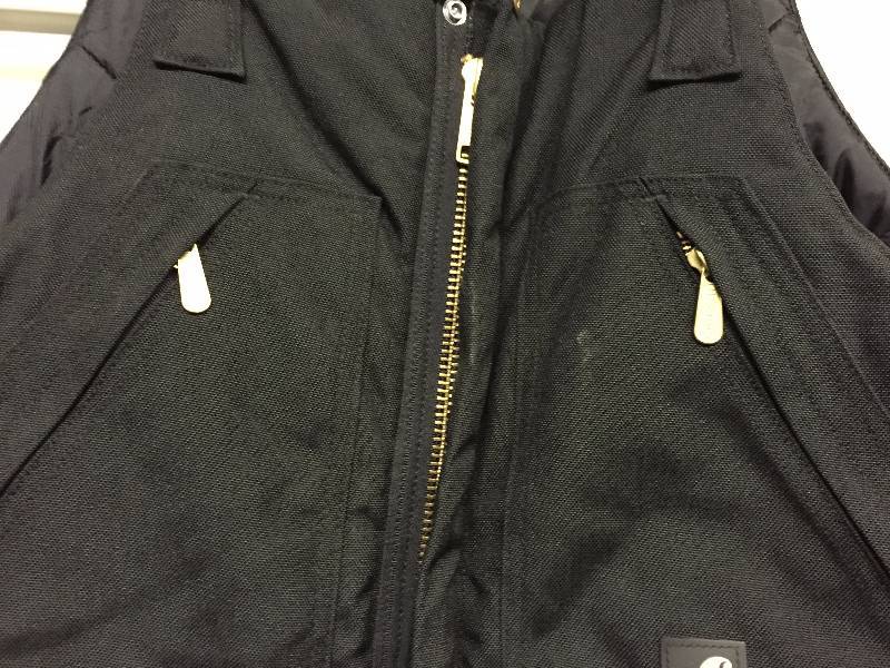 lot 64 image: CARHARTT INSULATED BIB OVERALLS SIZE 40X32