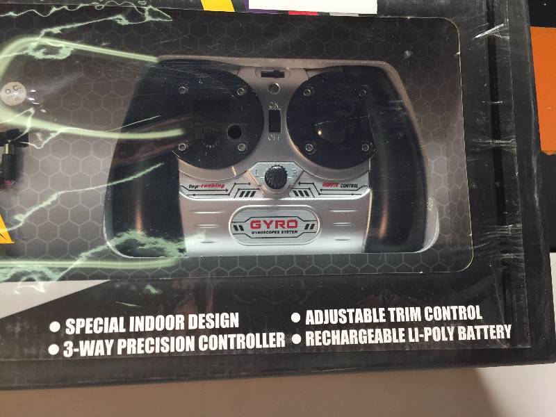 lot 74 image: GYRO MINI HELICOPTER WITH CAMERA