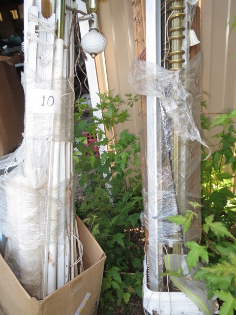 Pole Lamp - Curtain Rods