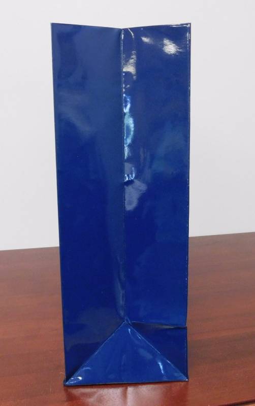 Navy Glossy Euro Totes 16 x 4 34 x 13