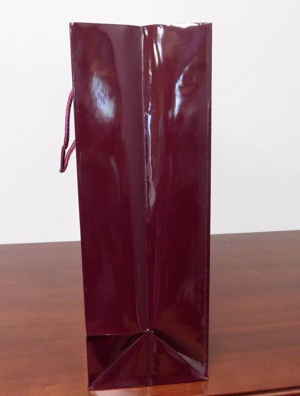 Maroon Glossy Euro Totes 16 x 4 34 x 13