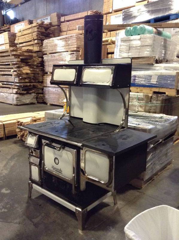 Vintage Authentic Monarch Malleable Cook Stove Surplus Construction