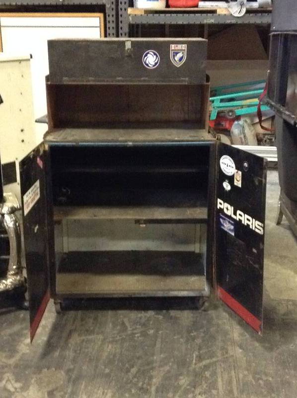 Double Door roll-away tool box